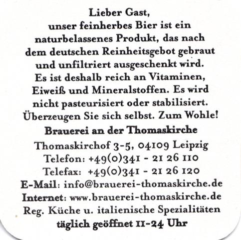 leipzig l-sn thomaskirche quad 1b (185-lieber gast-schwarz)